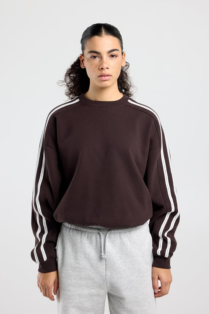 America Today Siloh Dark Brown Taglia: S | Maglie a manica lunga Outlet | Donna | Marrone