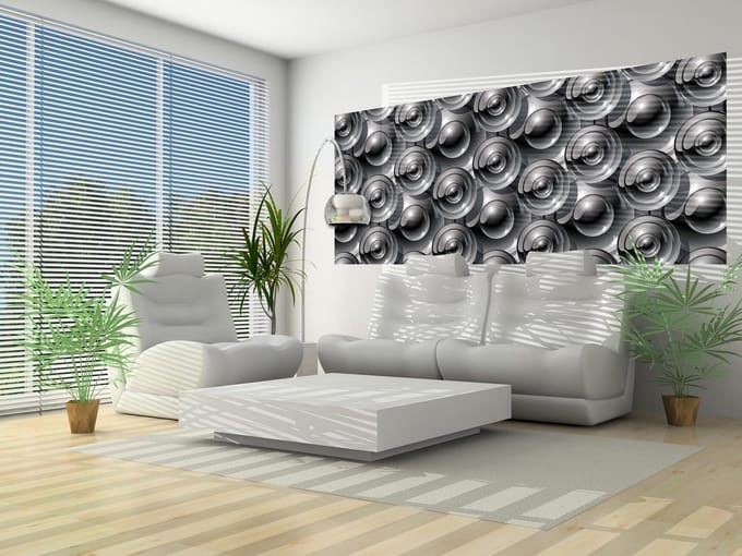 Modern Abstract Pattern Photo Wallcovering
