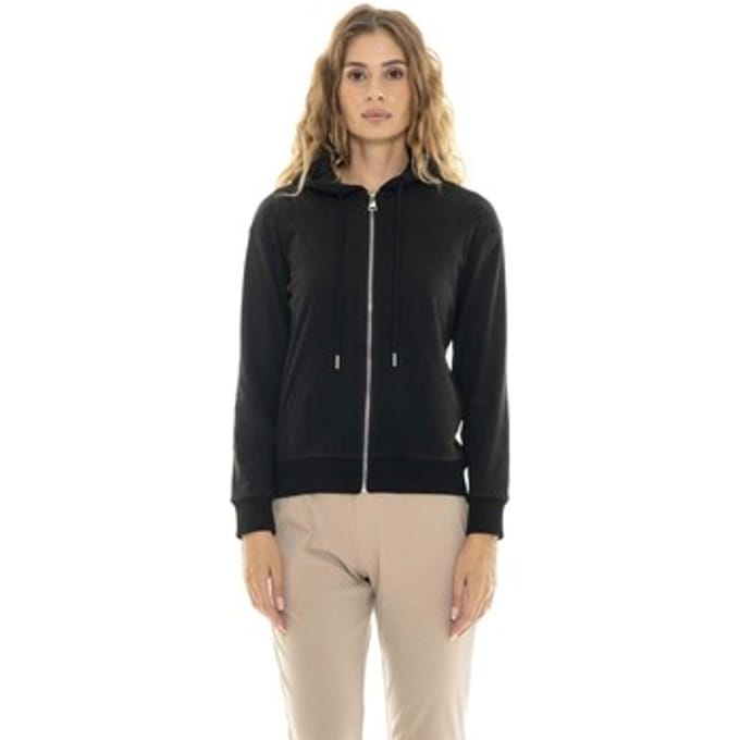 Capuchon sweaters Leone 1947 Woman Hoody Full Zip Relaxed