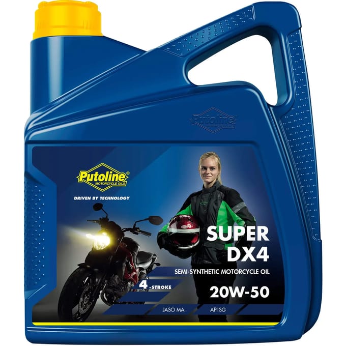 Motorfiets motorolie Putoline Semi SynthÈtique Super DX4