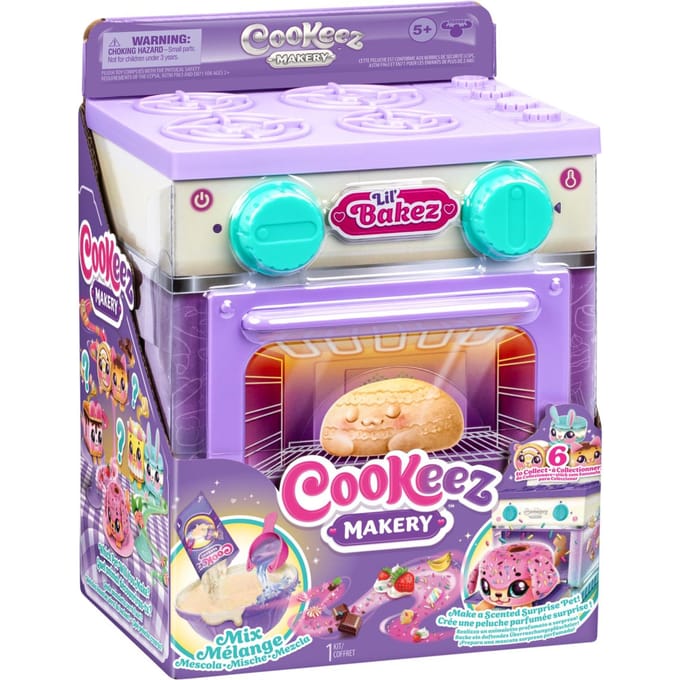 Cookeez Makery Lil' Bakez Oven - Bak je pluchen knuffeldier