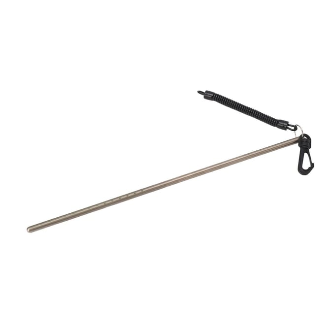 Duikstok Titaniumlegering Plastic Kreeft Kriebelstok Aanwijsstok met Lanyard voor gray