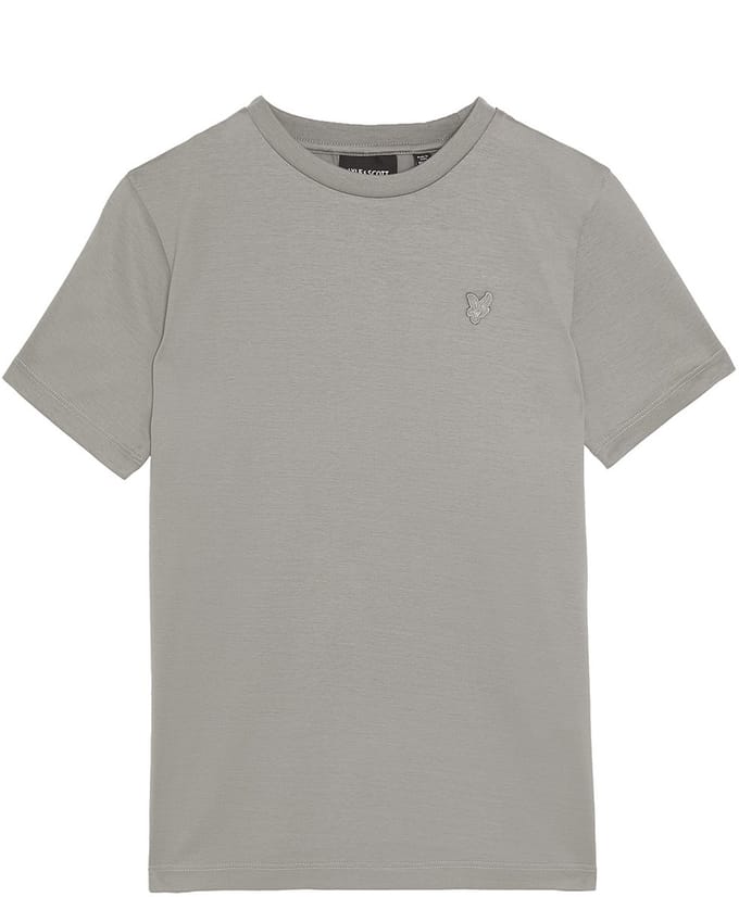 Lyle & Scott winter t-shirt jongens - grijs - Tonal