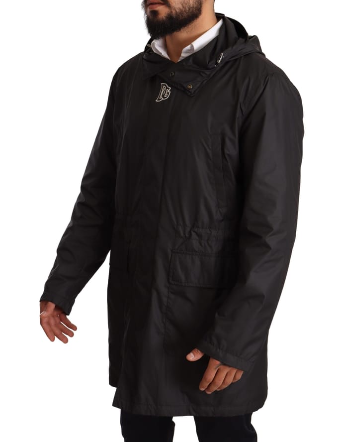 Zwarte Hoody Jas Jkt2925
