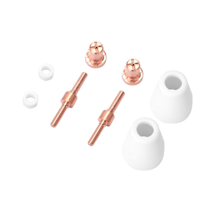 PT31 Plasma Torch Tips Elektrode Nozzle 65PCS Plasma Snijmachine Reserveonderdelen Torch 40A Snijden veelkleurig