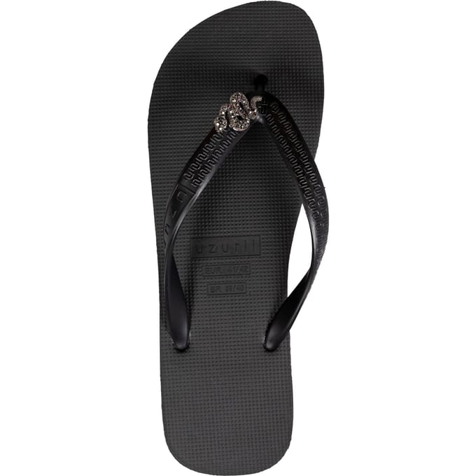Sport Switch Cobra zwarte teenslippers zwart