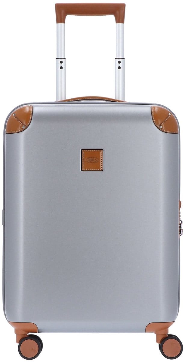 BRIC'S Amalfi Cabin Trolley 55 cm / 40 L Silver Zilverkleurig