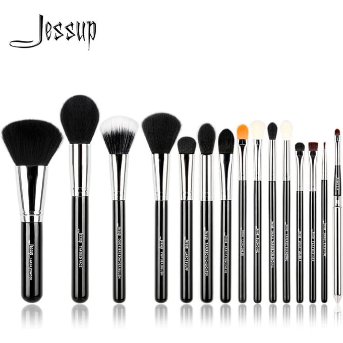 JESSUP Essential Make-up Kwastenset T092 - 15 Stuks