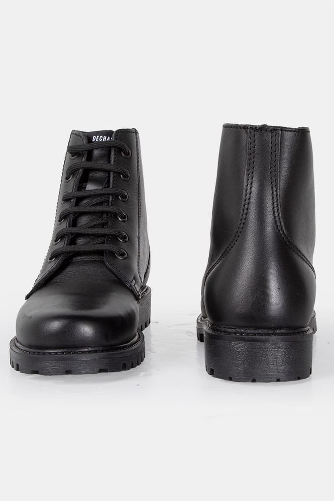 Streetwear Favourites Dechase – Keff Black Waxy Taglia: 41 | Stivali Outlet | Unisex | Nero