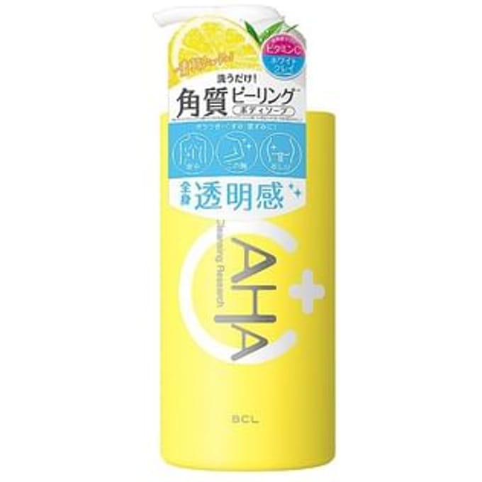 BCL - AHA Cleansing Research Body Peel Soap C Fresh Citrus 480ml