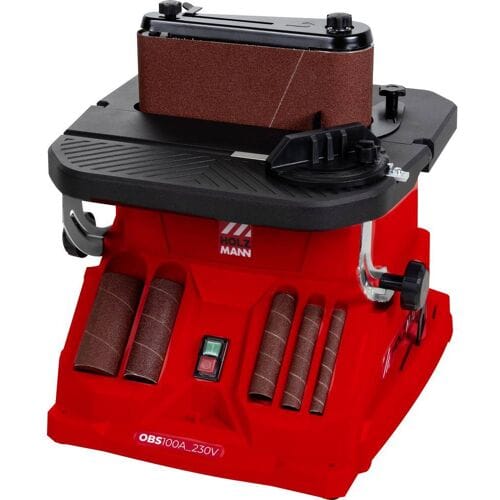 Holzmann Maschinen OBS100A_230V OBS100A_230V Bandschuurmachine 450 W 10 cm Incl. accessoires