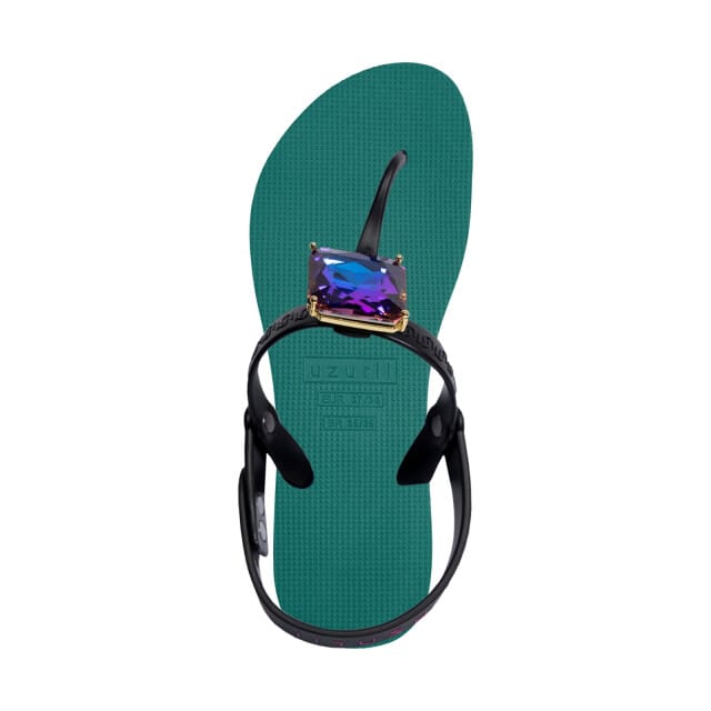 Uzurii | Teenslippers | Dames | Bosgroen | Maat 41/42