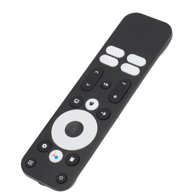Télécommande vocale universelle pour téléviseur Google TV white