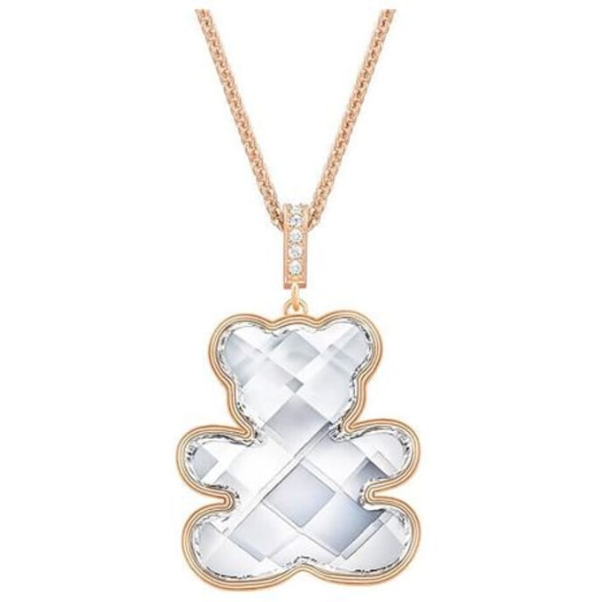 Collier Ours 3D Swarovski Collier Femme Blanc 5345685 Box (Random Color) white