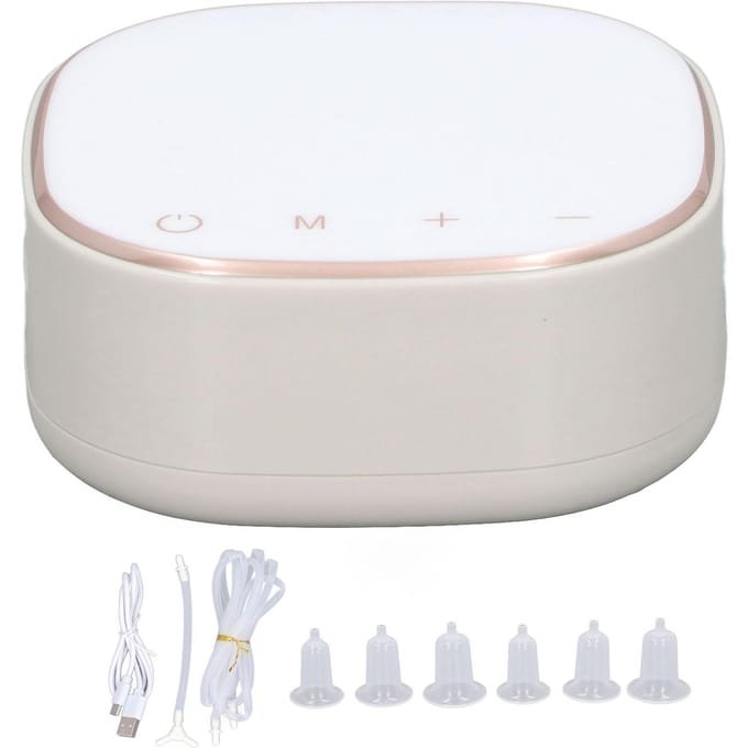 Elektrische Tepelcorrector 9 Niveaus Instelbaar Ingetrokken Corrector Oplaadbaar Platte Korte Tepel wit