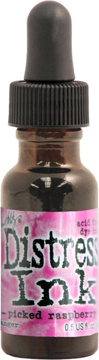 Ranger Distress Re- Inker 14 ml - picked raspberry