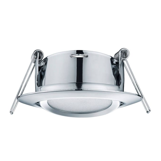 Trio Lighting Ronde LED inbouwspot Rila in chroom