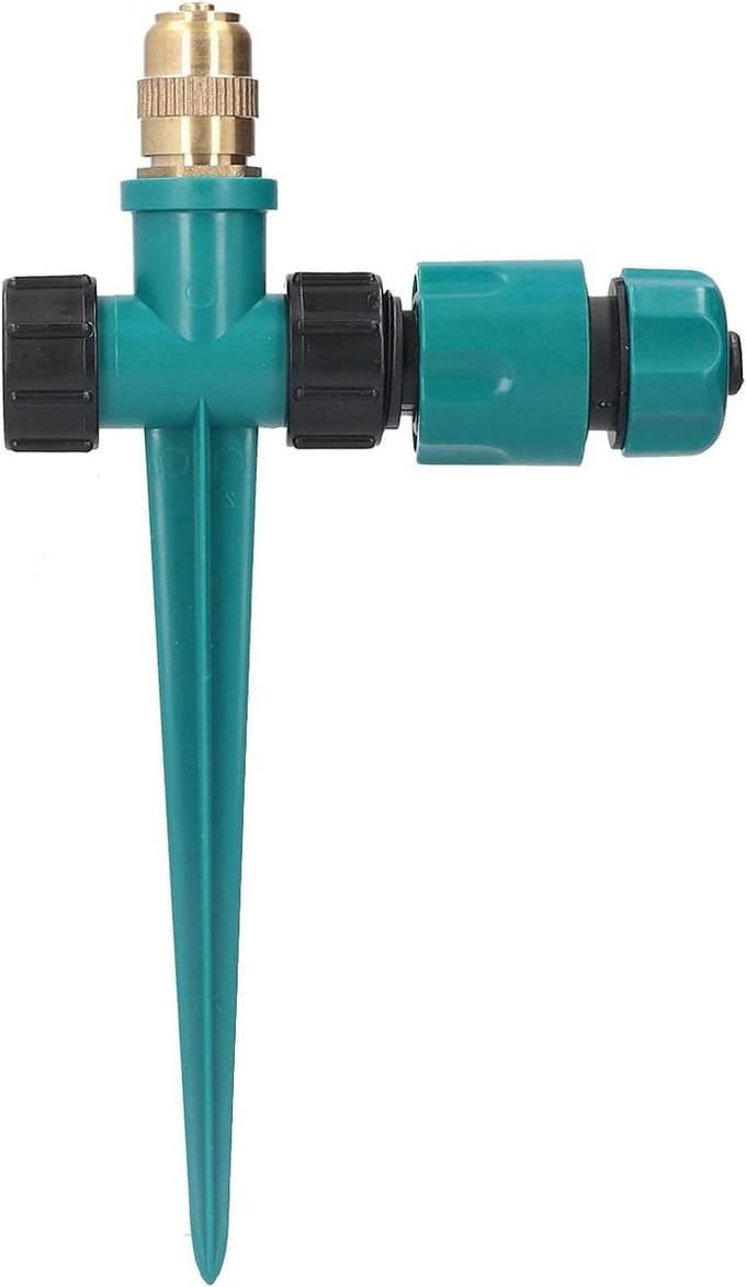 Gazonsproeier - Struikwatersproeier - Tuin Bewateren - 360 Graden Bereik - G1/2 Draad - Groen