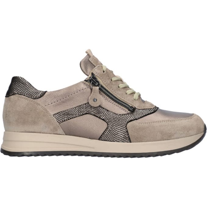 Waldlaufer Vicky Sneakers - Dames - Beige - Maat:37½