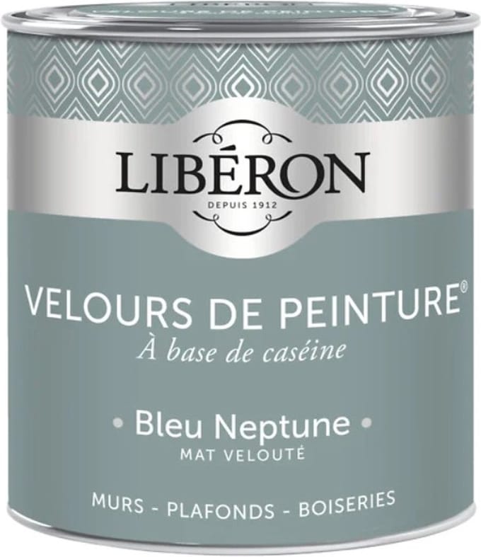 Liberon Velours De Peinture Muurverf - Mat - Bleu Neptune - 2,5l