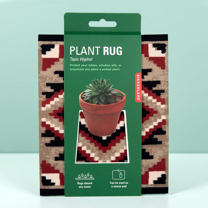 Kikkerland Plant Rug