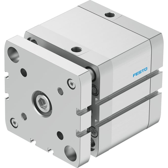 Festo Compacte Cilinder 80mm Boring 30mm Slag ISO 21287 Dubbelwerkend - 574062 - P2DRY