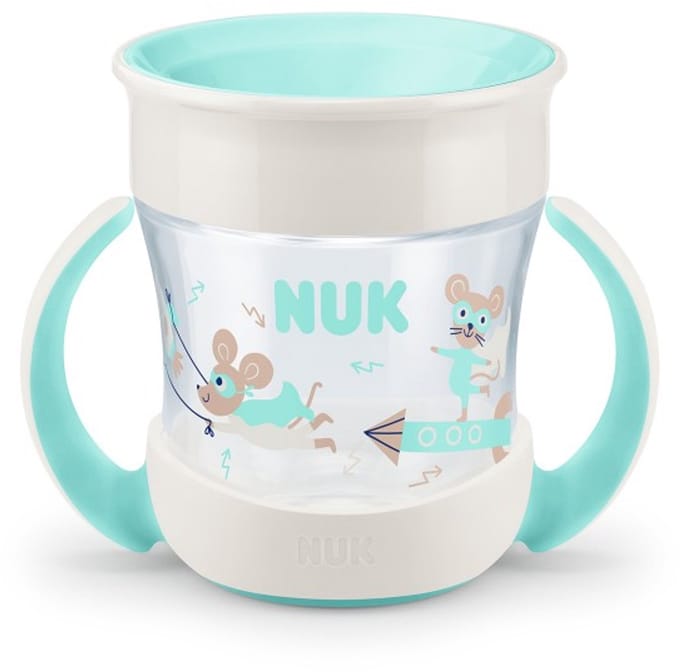 NUK Mini Magische Beker Drinkbeker Wit 6+m