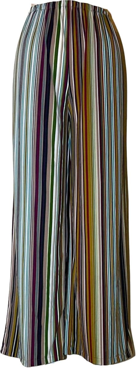 Modieuze Dames Flare Broek / Wijde Broek / Flare Pants | Jungle - Maat M