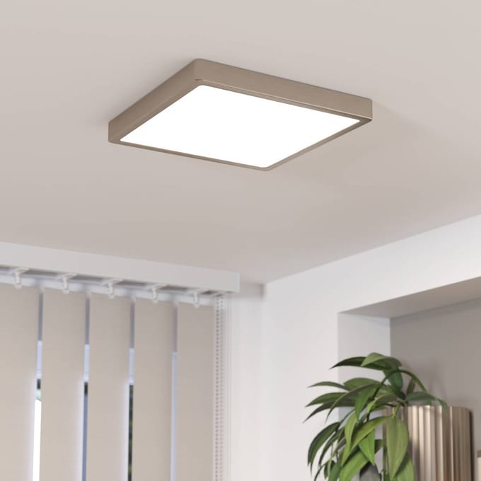 EGLO Fueva 5 Opbouwlamp - LED - 28,5 cm - Grijs - Dimbaar
