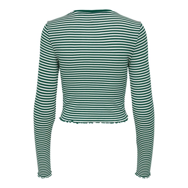 Only Onlmaja ls cropped stripe top cc j dessin