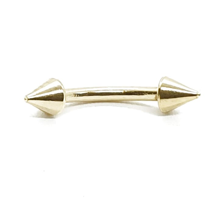 Goud Spikes - Wenkbrauw / Lip / Oor Piercing