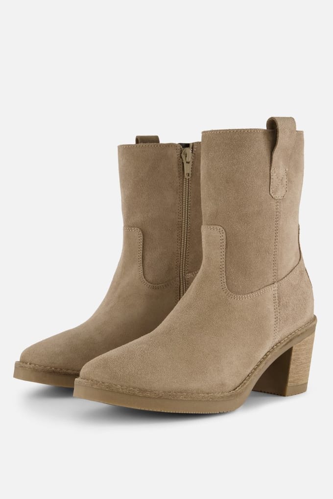 Cellini Enkellaarsjes taupe Suede - Maat 38