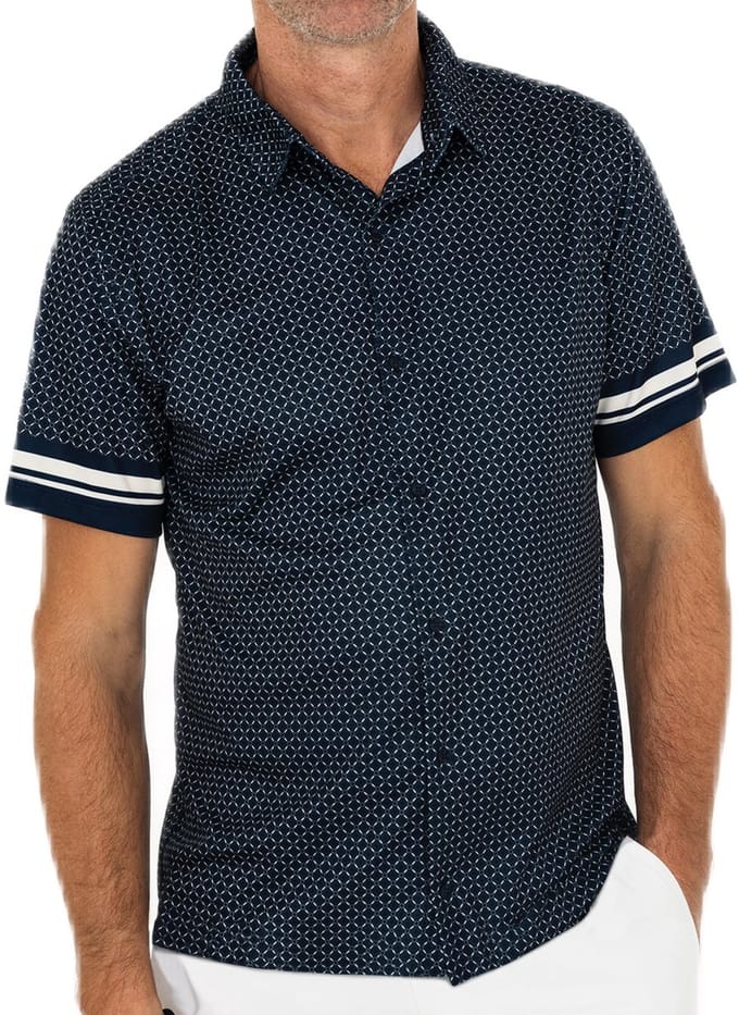 Func Factory mannen Func Shirt donkerblauw maat L