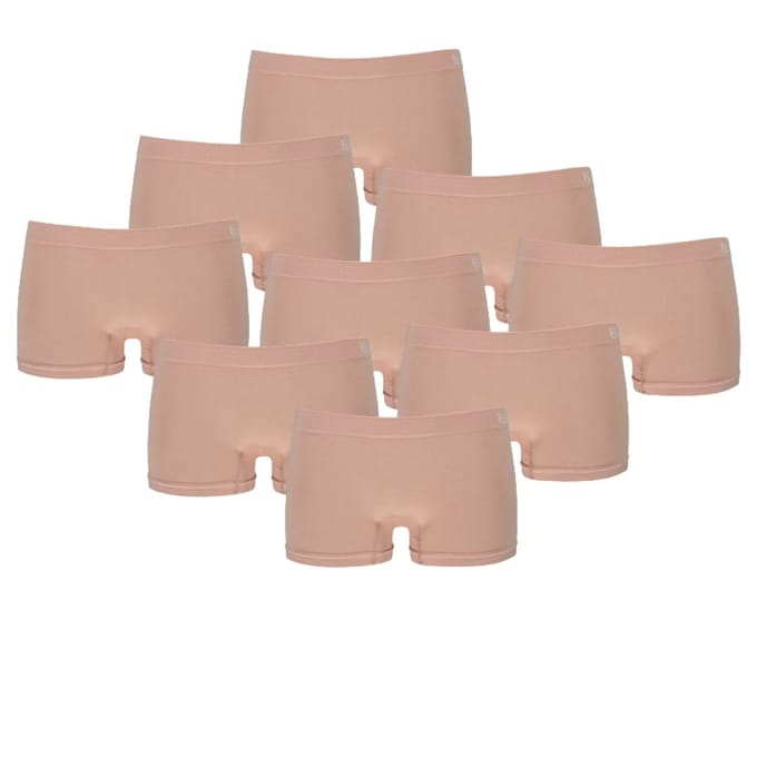 Bamboe Hipster Naadloos - 9-Pack - Voordeelpakket - Skin / XL