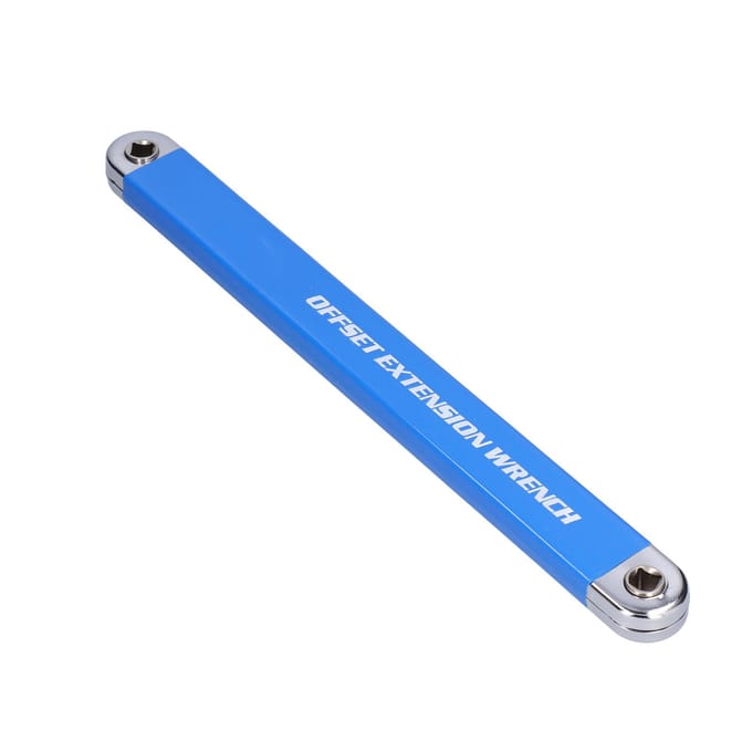 Verlengsleutelset Hoog koolstofstaal Offset Ratelsleutel Verlengstuk met Adapters Dopsleutel blue
