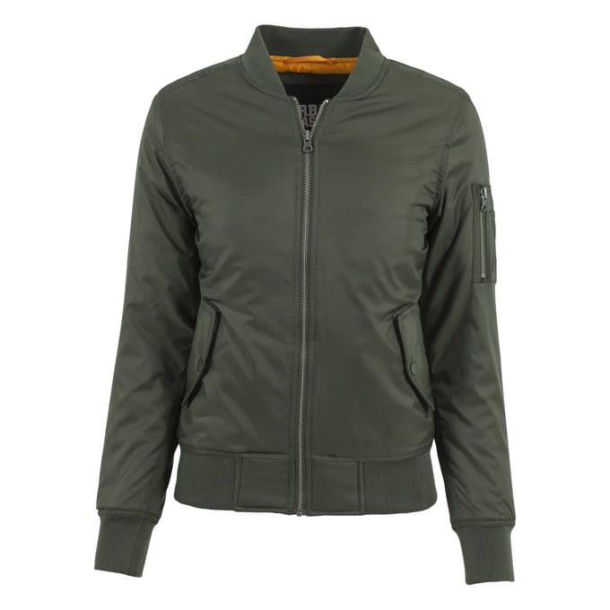 Urban Classics Bomber jacket -XL- Basic Groen