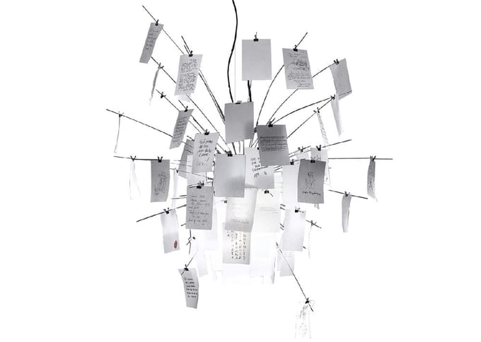 Ingo Maurer - Zettel´z 6 - 200 cm - wit