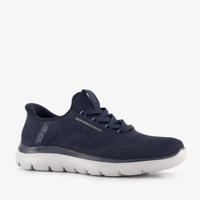 Skechers Slip-ins: Summits - Perfo heren sneakers blauw