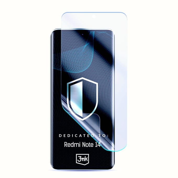 3Mk 1Up Voor Redmi Note 14 4G Gehard Glas Schermbescherming Anti-Glare