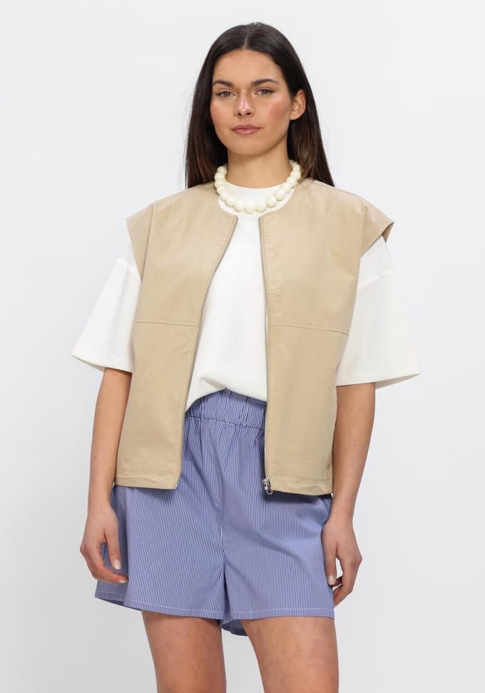 Moves Evet Vest 4627 Blazers Dames - Beige - Maat 36