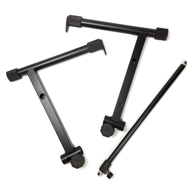 Elektronische Pianostandaard Verhoger Universele X-Stijl Verstelbare Keyboardstandaard Muziekinstrument black