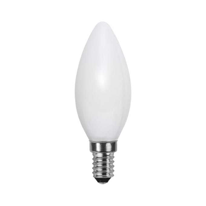 STAR TRADING LED kaarslamp E14 2.700K opaal Ra90 3W