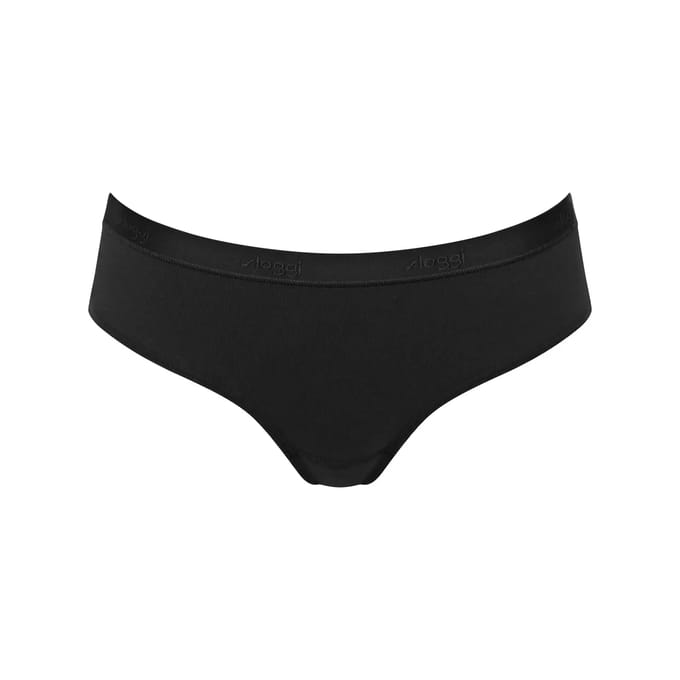 Sloggi Women GO Casual Hipster (2-pack) - dames slip - zwart