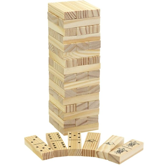 Coghlans 3-In-1 Tower Game, spel