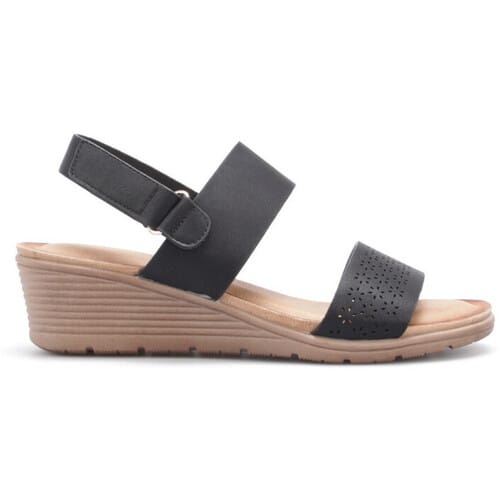 Sandalen met sleehak La Modeuse 78380_P186673