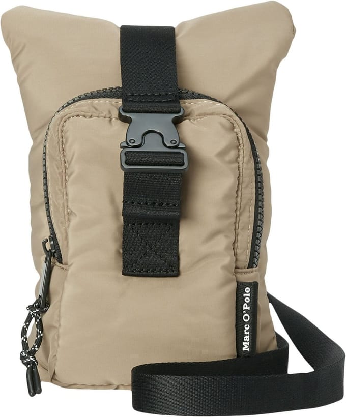 Marc O'Polo Schoudertas Lio Crossbody Bag Soft Mocca Kaki