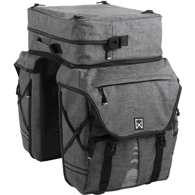 Dubbele bagagedrager tas Willex XL 1200