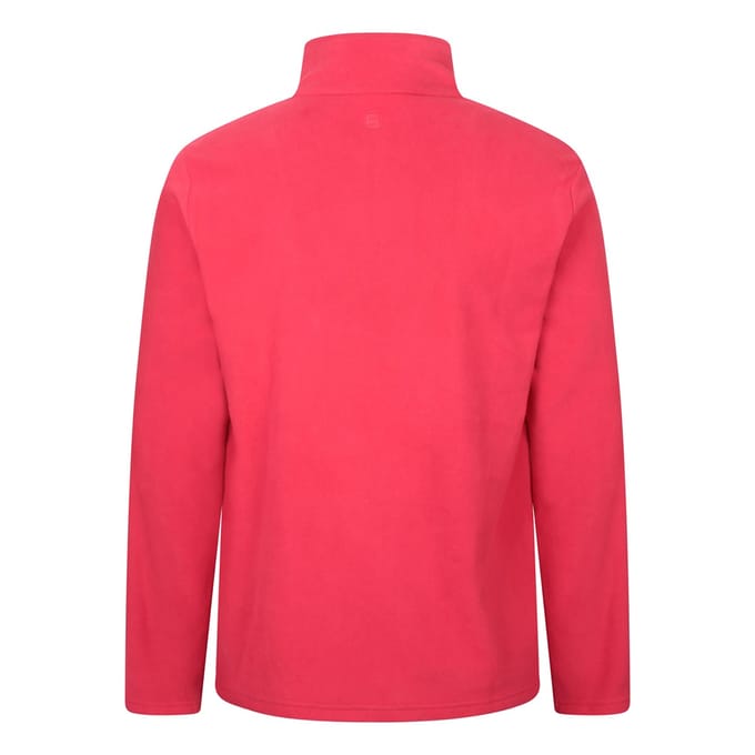 Mountain Warehouse Heren Camber II Half Zip Fleece (Rood)