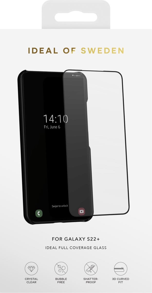 iDeal Of Sweden Ideal Full Coverage Glass Samsung Galaxy S22+ Glass