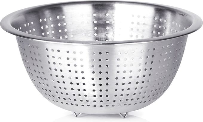 Vergiet Edelstaal 24 cm - Zeef Keuken